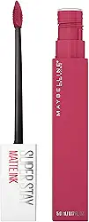 Maybelline SuperStay Matte Ink Batom Líquido Matte Longa Duração 16H com Aplicador Preciso, Não Transfere e Cor Intensa, Acabamento Matte Confortável, Cor 155 Savant Rosa Nude, 5ml
