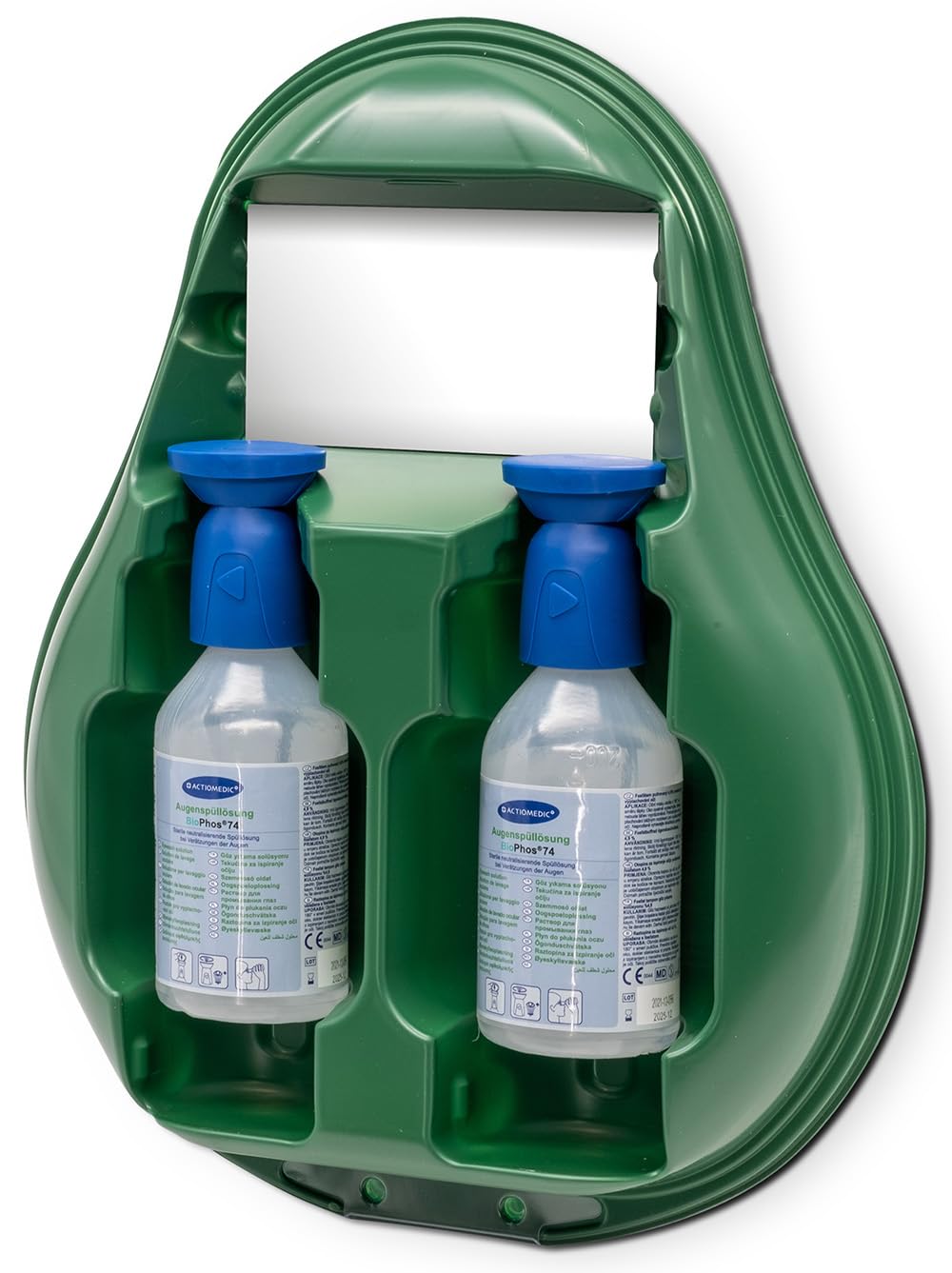Kit Lavaggio Oculare Emergenza Soluzione Salina 2x250 ml PH neutro 320x410x80 mm