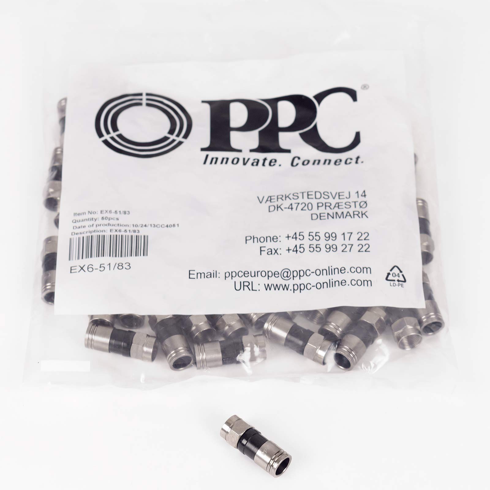 Ppc - Ex6 51/83 - Tasche mit 50 Stück