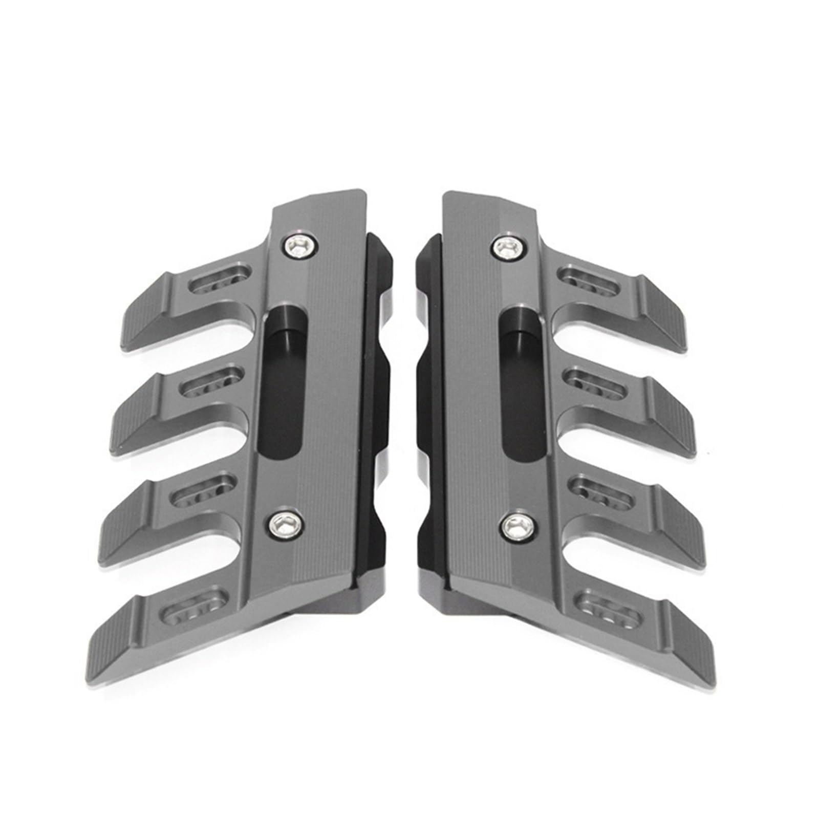 ZNCOJL Front Mudguard Fork Protectors For YA&MAHA TDM 850 TDM 900 Motorcycle Mudguard Front Fork Protector Guard Block Front Fender Anti-fall Slider Accessories(2)