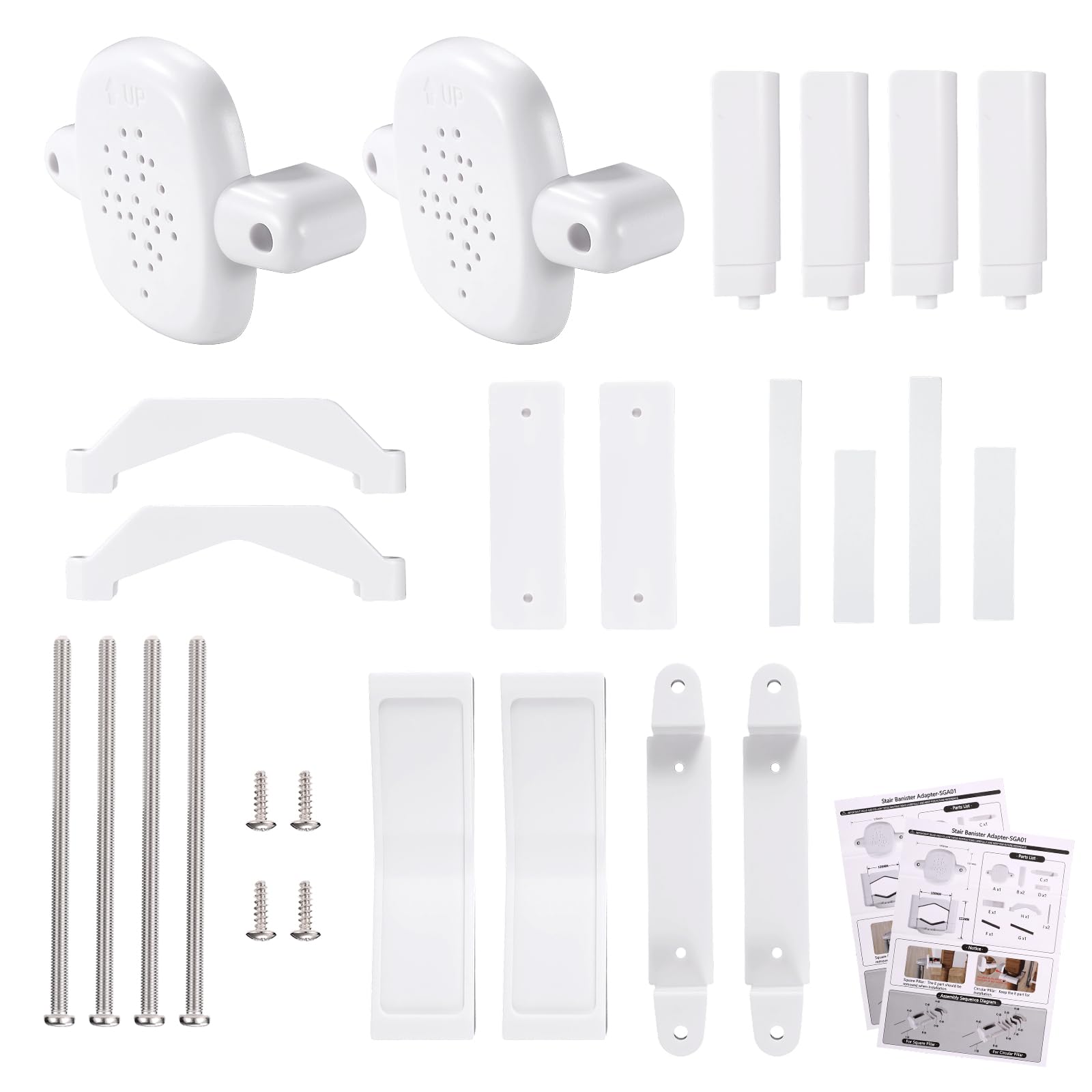 2pcs Baby Gate Banister Adapter - Image 3