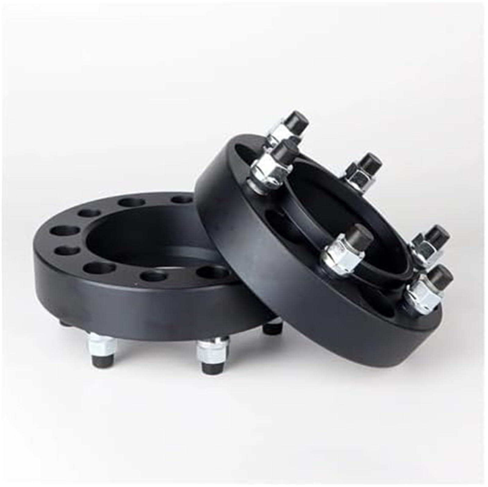 Dystans koła zawieszenia Adaptery dla kół 2 sztuki 20/25/30/35/38/45/5Mm Pcd 6X139.7 Cb 67.1Mm Adapter dystansowy 6 końcówek, samochodu uniwersalnego(BLACK 2PCS 35mm Black)