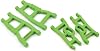 RPM 2 Pack 80244 Front & 80594 Rear Green A-Arms 110 Slash 2wd VXL XL-5 Raptor