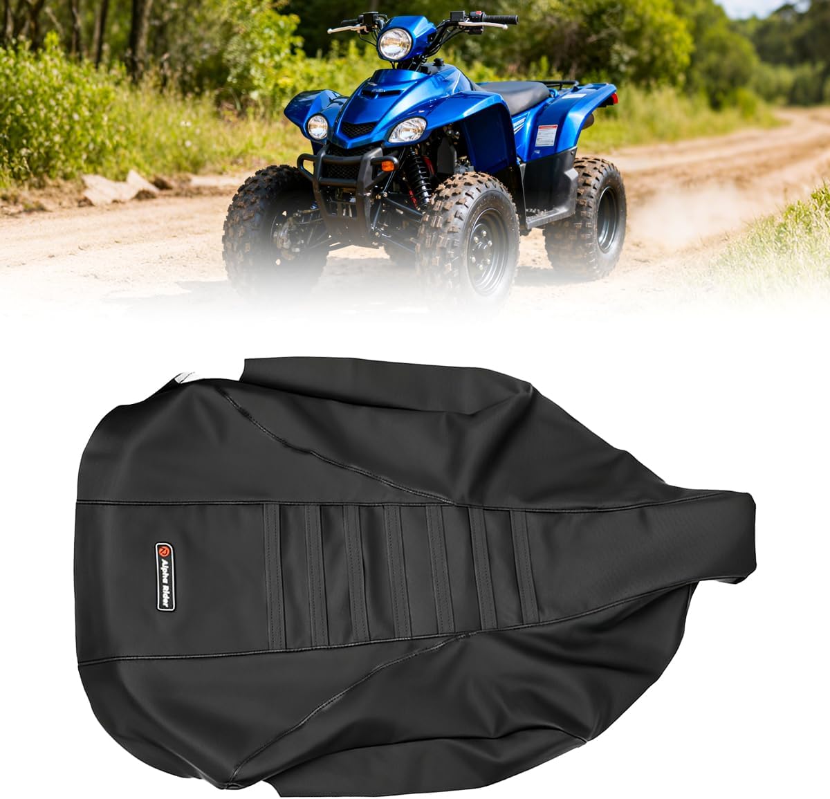 for Suzuki LTZ 400 Z400 2003-2008 ATV Seat Cover Seat Protector - Black