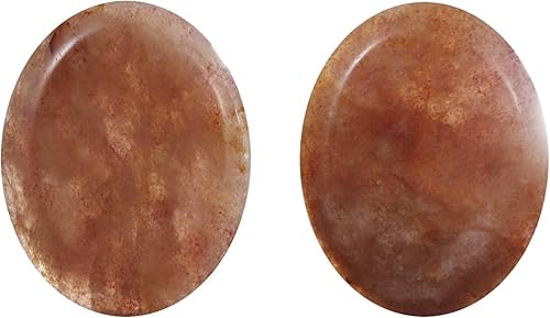 Miniatura 8 de Piedras de preocupación de chakras para la ansiedad, cristal de lapislázuli, tallado a mano, piedra de bolsillo tallada a mano, piedra pulida