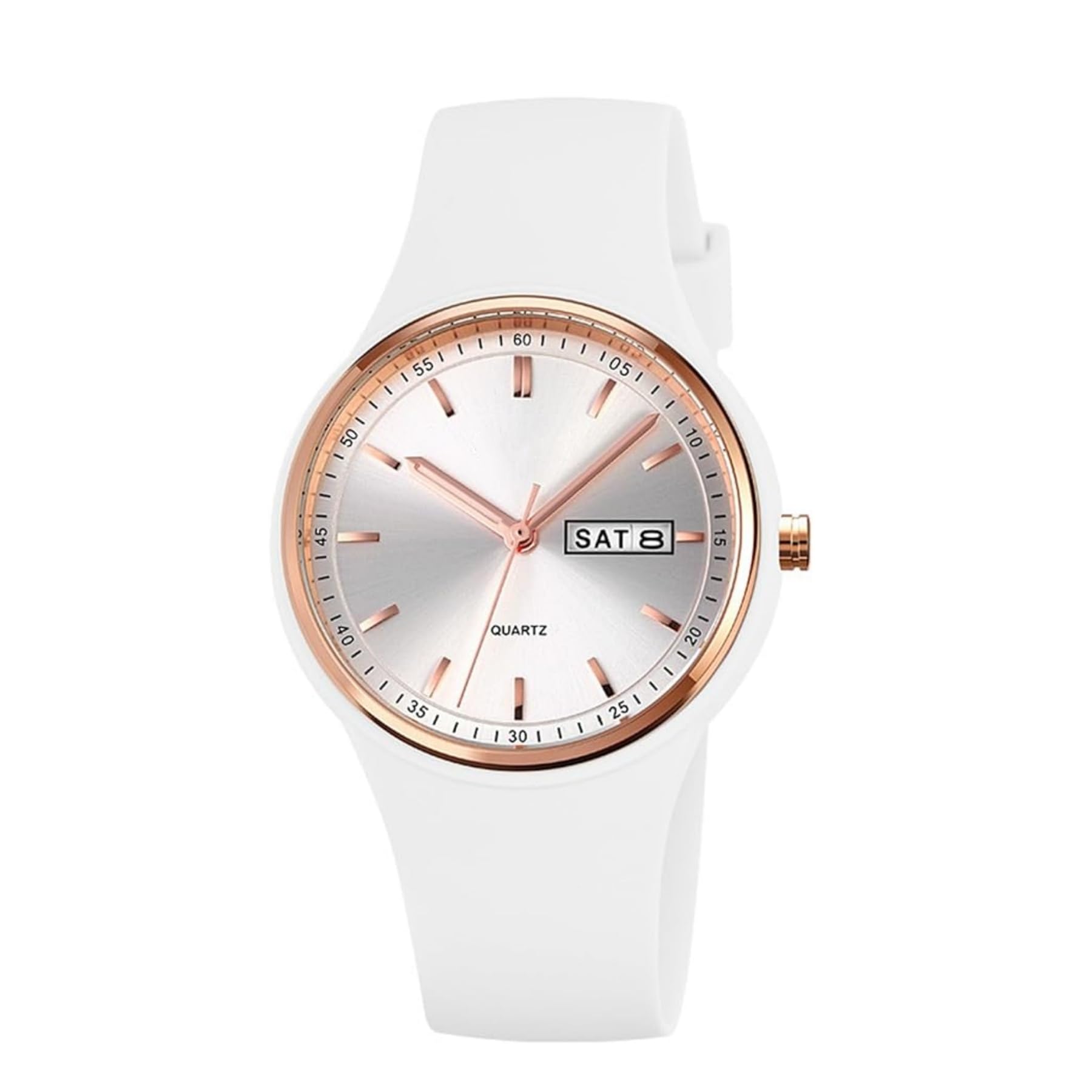 Reloj de Pulsera para Mujer con Correa de Silicona, Esfera Grande, Resistente al Agua, Deportivo, Moderno, Casual, Simple, de Cuarzo, analógico, para Mujeres y niñas