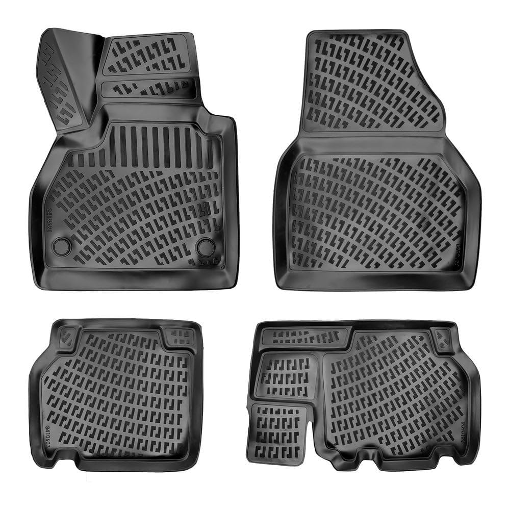 Rizline Mercedes Citan 2012-2021 Uyumlu 3D Havuzlu Paspas