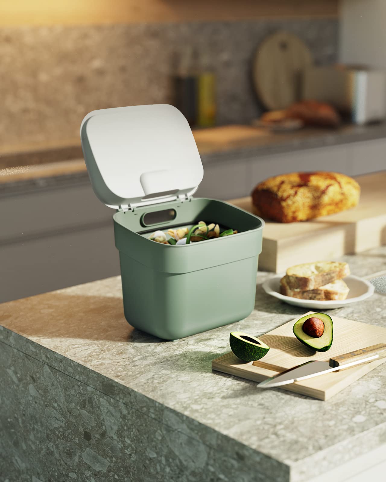 Bac De Compostage En Bois 500L ID MARKET