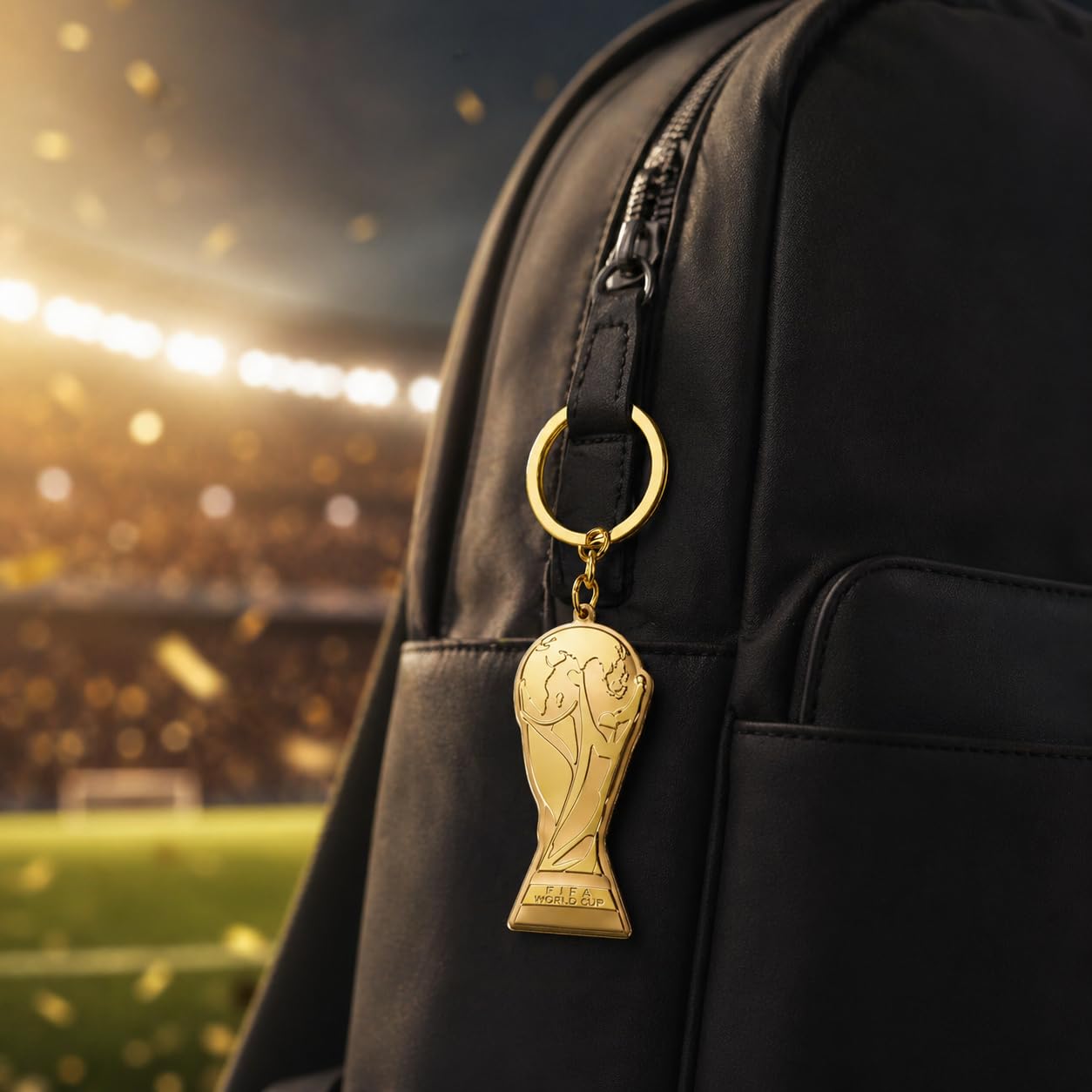 FIFA World Cup 2026 Official Gift, Llavero Oficial FIFA Copa del Mundo 2026 – Edición de Coleccionista – Ideal para Llaves, Bolsas de Deporte y Mochilas - 3
