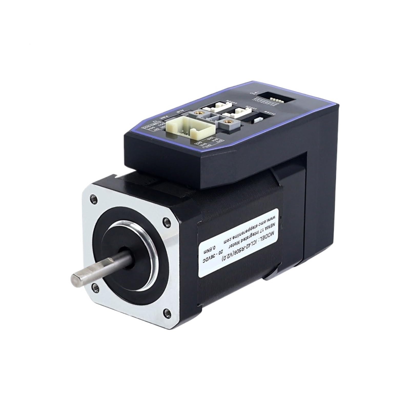 QMKADFQXF ICL42-RS08 NEMA 17 Integrated RS485 Closed Loop Stepper electronic starter 0.8Nm 20-36VDC w/ 14-bit Incremental Magnetic Encoder