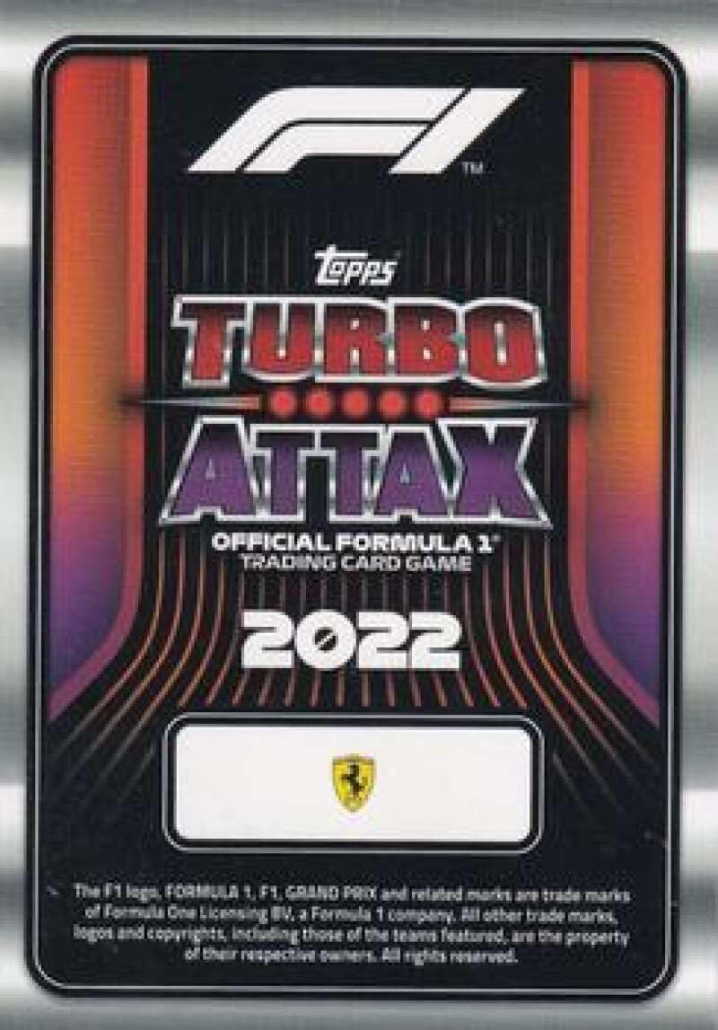 Amazon.com: 2022 Topps Turbo Attax F1 Racing #28 Team Logo Ferrari