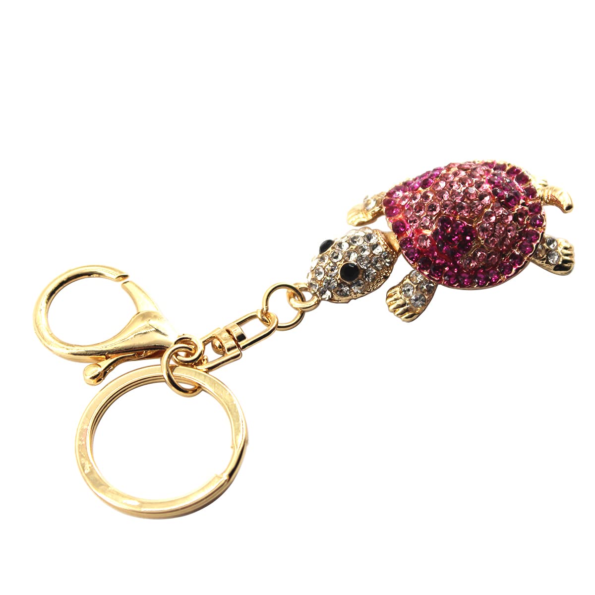 Medifier Women's Turtle Stylish Cute Key Chains Keychain Cute For Car Keys For Girls Charms Sparkling Keychains Keys Ring With Rhinestone Pendant For Handbag Purse Animal Shape