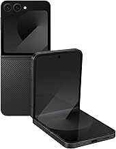 SAMSUNG Galaxy Z Flip 6 Factory Unlocked SM-F741U1 (Renewed) (Crafted Black, 512, GB)