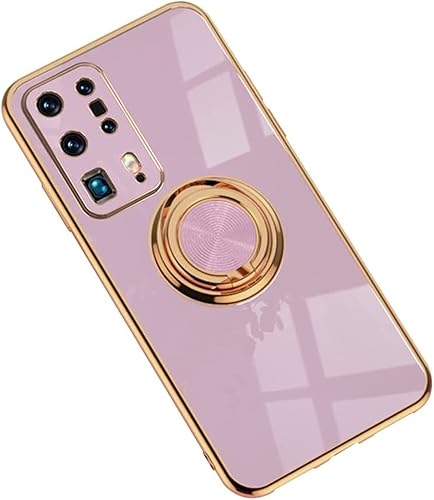 Funda magnética galvanizada para teléfono Samsung Galaxy A13 A33 A53 A73 5G 4G, forro suave a prueba de golpes (morado, A33 5G)