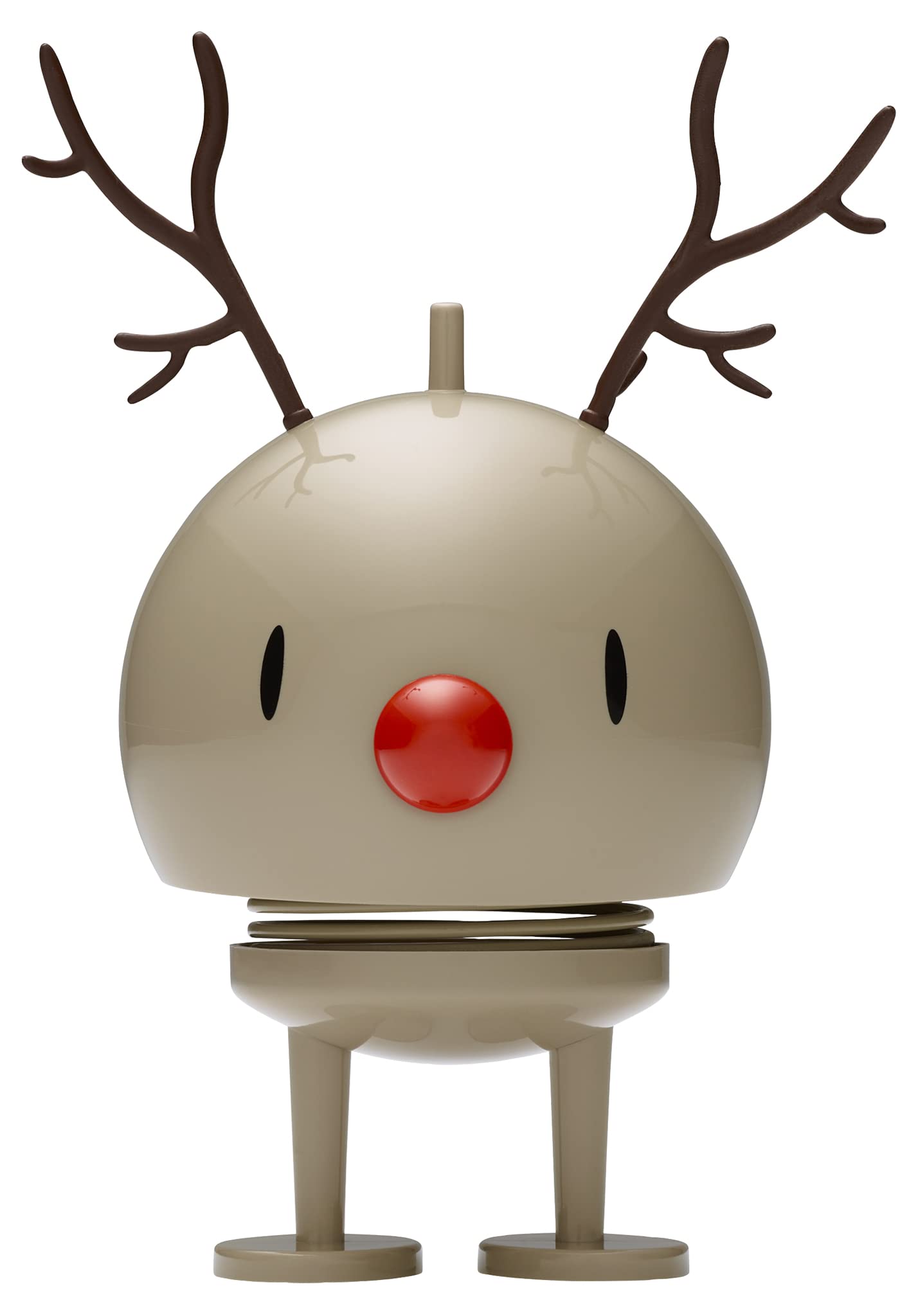 Hoptimist - Scandinavian Design - Christmas Figure - Medium Reindeer Bumble - Brown - Height: 15 cm - Gift Idea