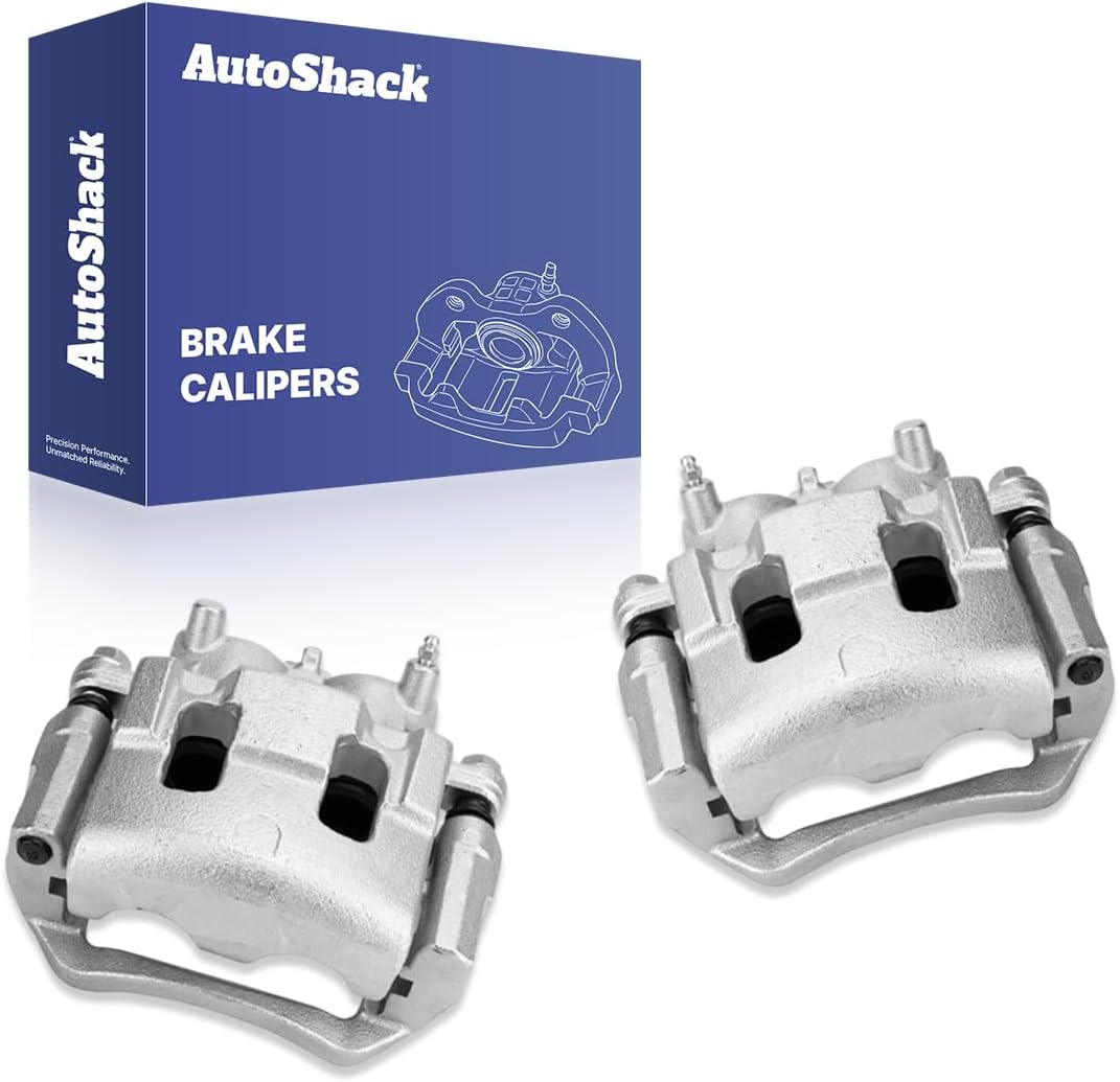 AutoShack Front Brake Calipers Left & Right Replacement for 2007-2010 Ford Edge 2007-2010 Lincoln MKX 2-PC Set