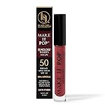 BLACK GIRL SUNSCREEN - Make It Pop Sungloss - Revolutionary Sun Protection and Gloss in One - SPF 50 (Cherry Noir)