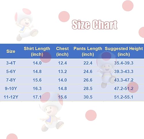 Miniatura 3 de ASAOHAO Disfraz de cosplay para niños y niñas, disfraz de juego de rol para niños de 3 a 12 años