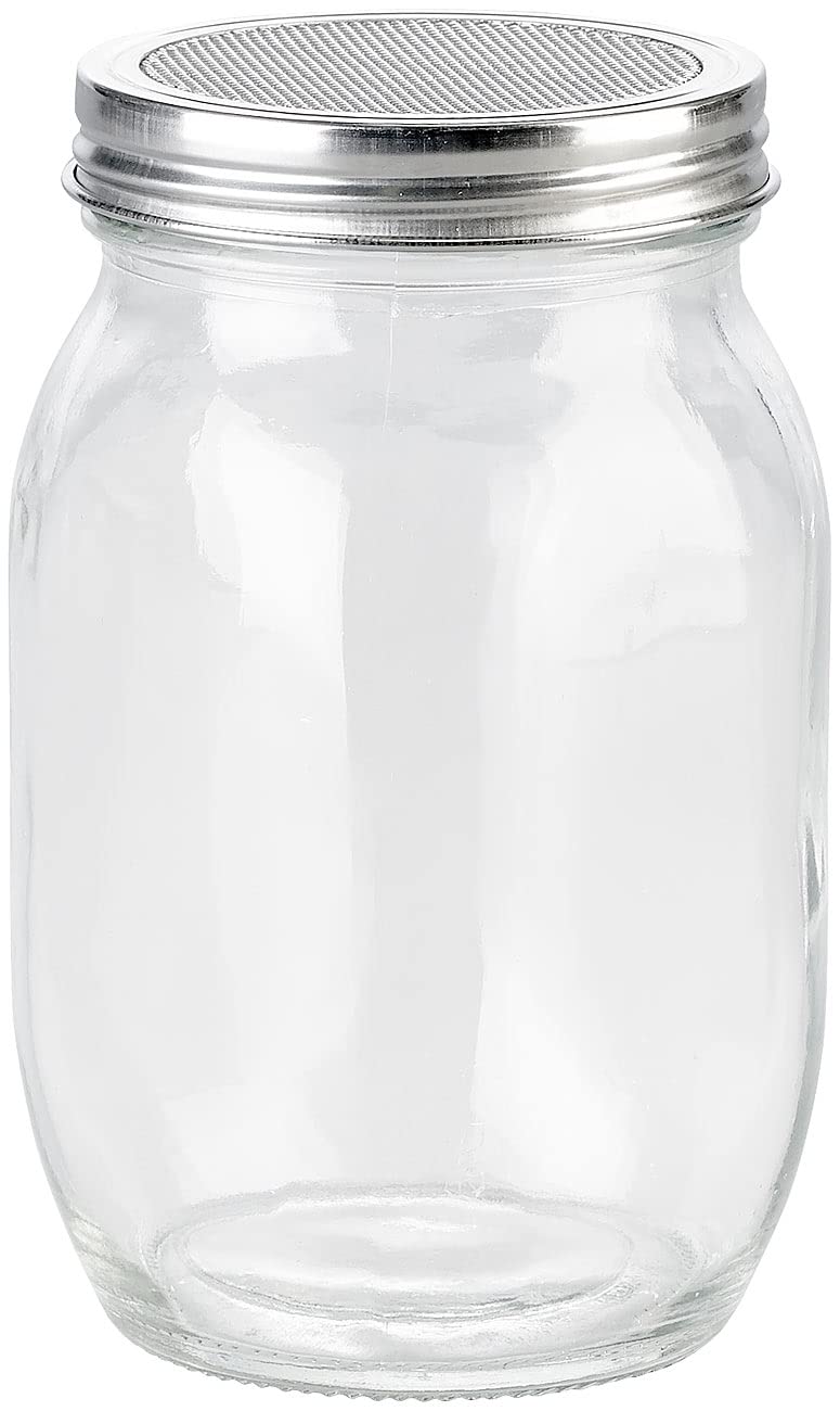 2 bocaux de germination 1 L avec support et bac de récupération [Royal Gardineer]