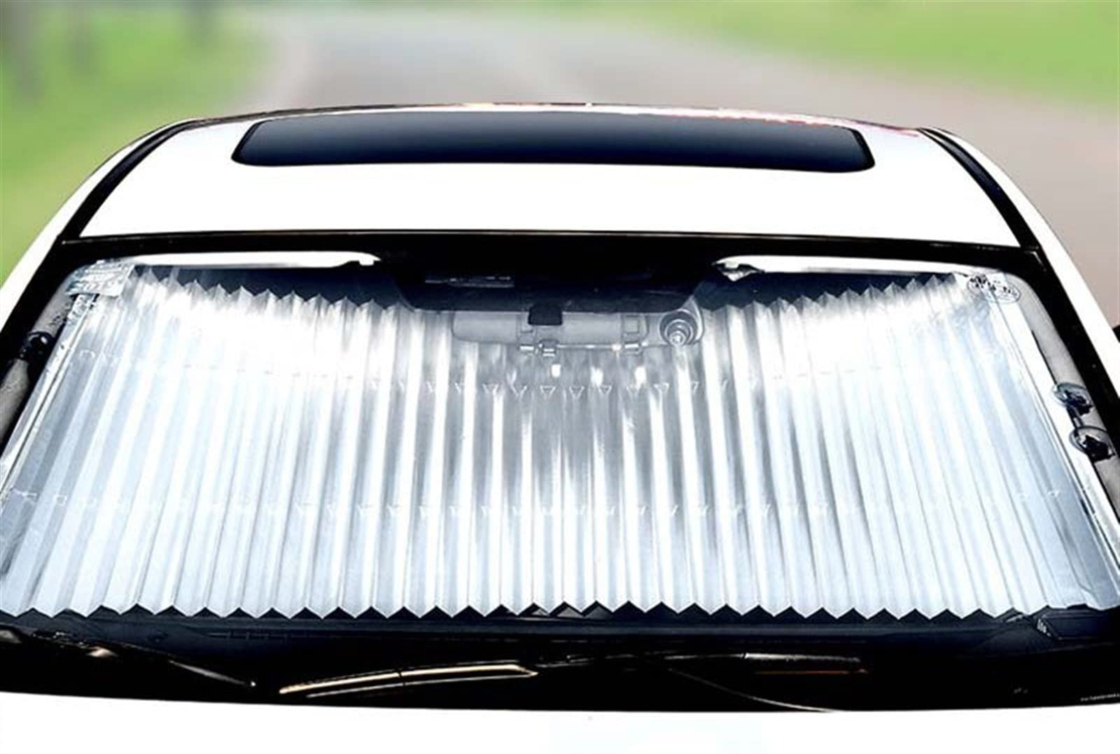 Parasole Auto Parabrezza Anteriore Finestra Parasole Lunotto Posteriore Protezione UV Copertura Paralume Per Auto Per Camion Tendine Parasole Auto (Misurare : 80cm Front)