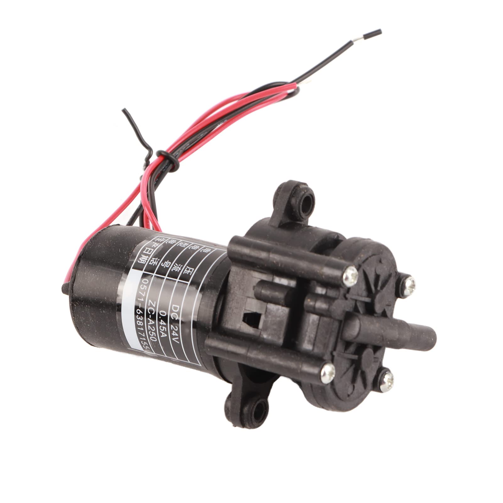 24 V Mini Plastik -Zahnradpumpe Selbst -Priming -Pumpe DC Gear ZC A250 Niedriger Stromverbrauch Hoher Effizienz Stabil für Kaffeemaschine Wasserspender Drone Sprühen
