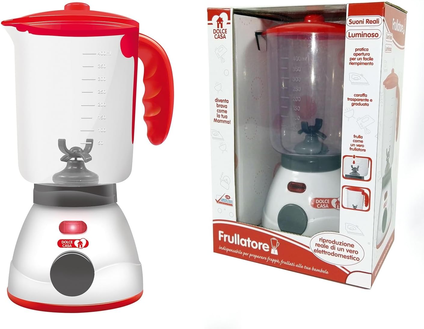 Generic Toy Blender with its packaging