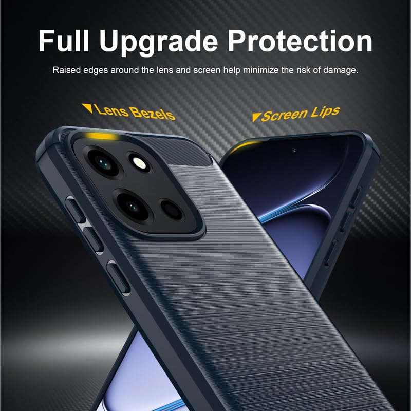 Image of Basic Case for OnePlus Nord 6 / Nord CE6 5G (Carbon Fibre Blue)