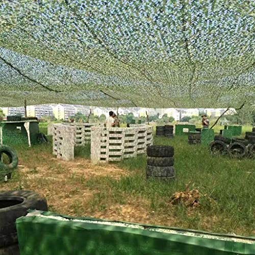YFF-Plane Tarnnetz Sichtschutz - Wald Militär Green Mesh, Jagd Camouflage Netz leichte robuste für Camping Schießen… – Bild 5