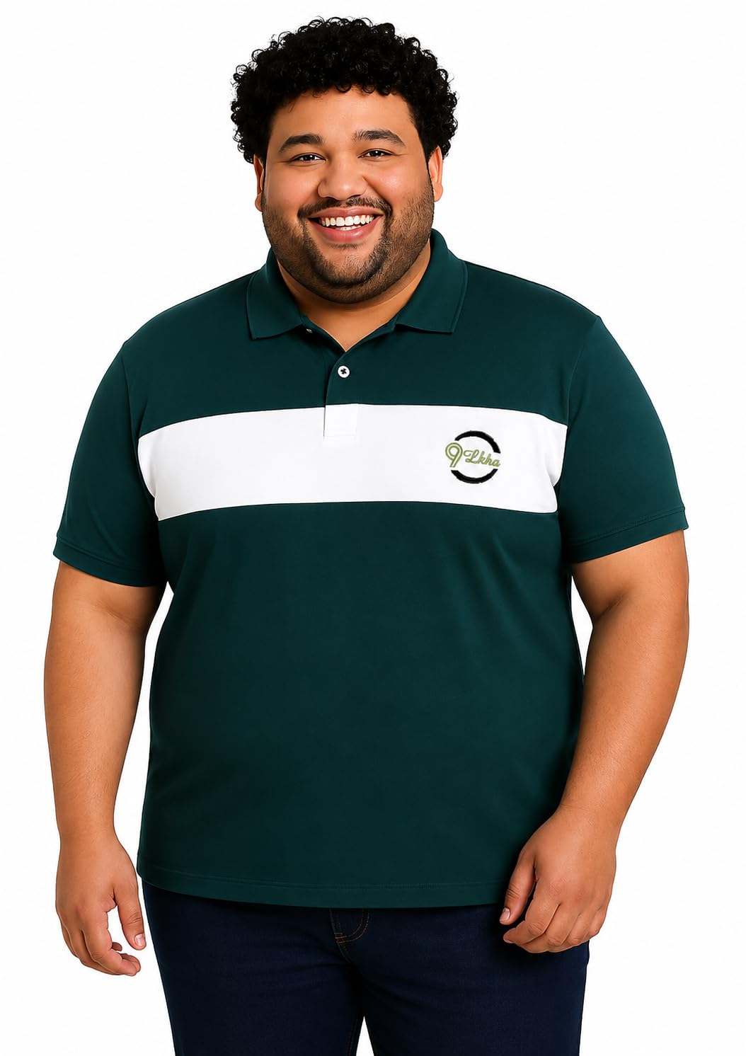 Men's Cotton Blend Polo T-Shirt | Casual Half Sleeve Collar Neck Regular Fit | Soft & Breathable Plus Size & Big Size T-Shirt for Men-picture-39