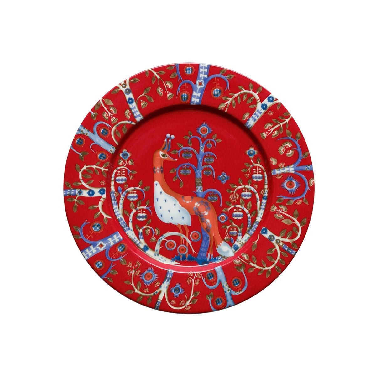 Amazon.com | iittala Taika red Salad Plate 22cm: Red Ittala Taika