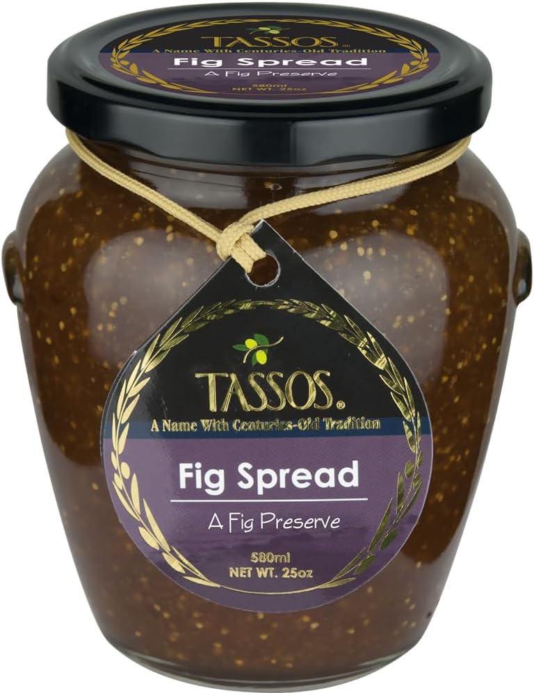 Traditional Greek Fig Preserve Spread Marmalade (1 Jar)