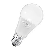 LEDVANCE Lampada LED intelligente con tecnologia WiFi, attacco E27, dimmerabile, bianco caldo (2700 K), sostituisce le lampade a incandescenza con 60W, SMART+ WiFi Classic dimmerabile, confezione da 1