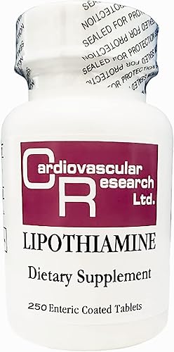 Miniatura 7 de Cardiovascular Research Suplemento de lipotiamina B 120 tabletas - Vitamina B1 ahora con ácido alfa lipoico - 2 x 60
