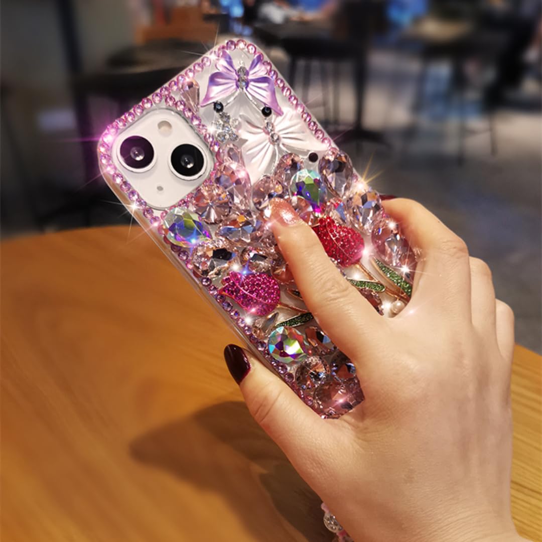 Coque de téléphone de Luxe Transparente pour iPhone 17 Air (pour iPhone 17 Air/Rose)
