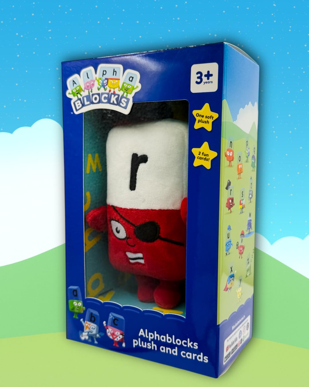 Antertoys Alphablocks Plush & Cards (Alphablocks R) — image 1