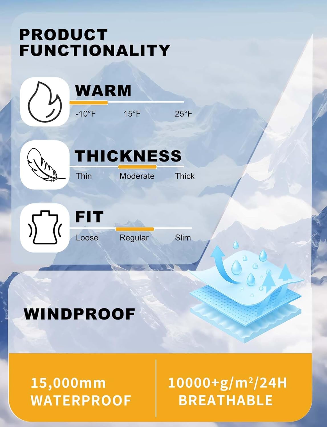 GSOU SNOW Ski Suit Women Snowsuit One Piece Snowboarding Waterproof Windproof Jumpsuit for Outdoor Sports - Image 6