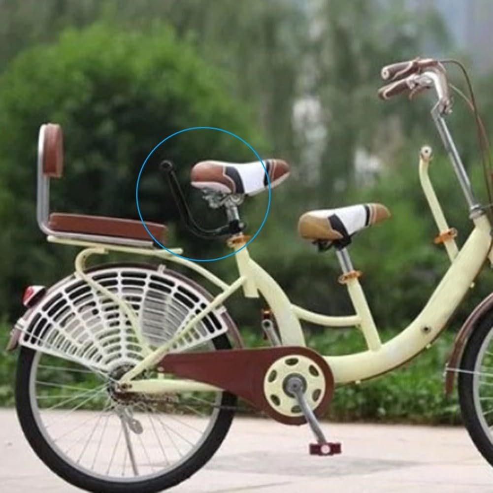 BlissfulAbode Bracciolo di sicurezza per seggiolino per bicicletta per bambini, maniglia posteriore per MTB (M)