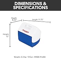 Vista 2 de Igloo Classic Playmate Coolers Insulated Hard Shell Cooler Chest