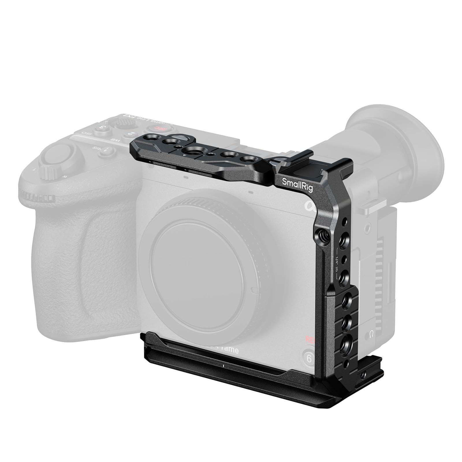Amazon.co.jp: SmallRig FX2用ハーフケージ Sony対応 取り外し可能な