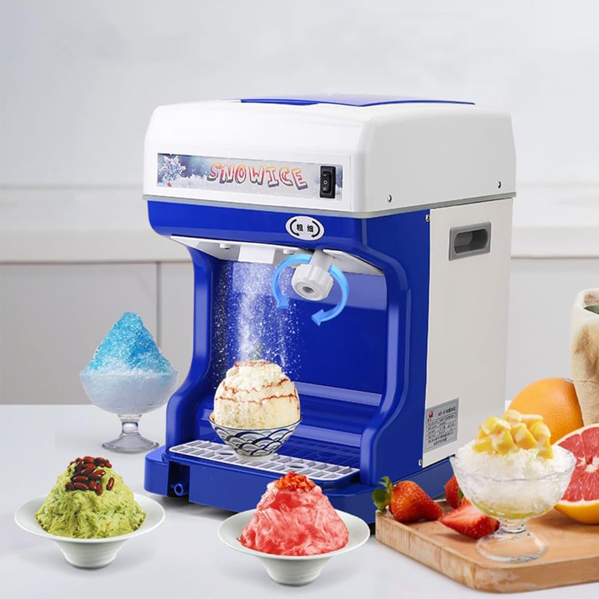 Amazon | かき氷メーカー 電動 業務用 家庭用 DIYアイススライサー
