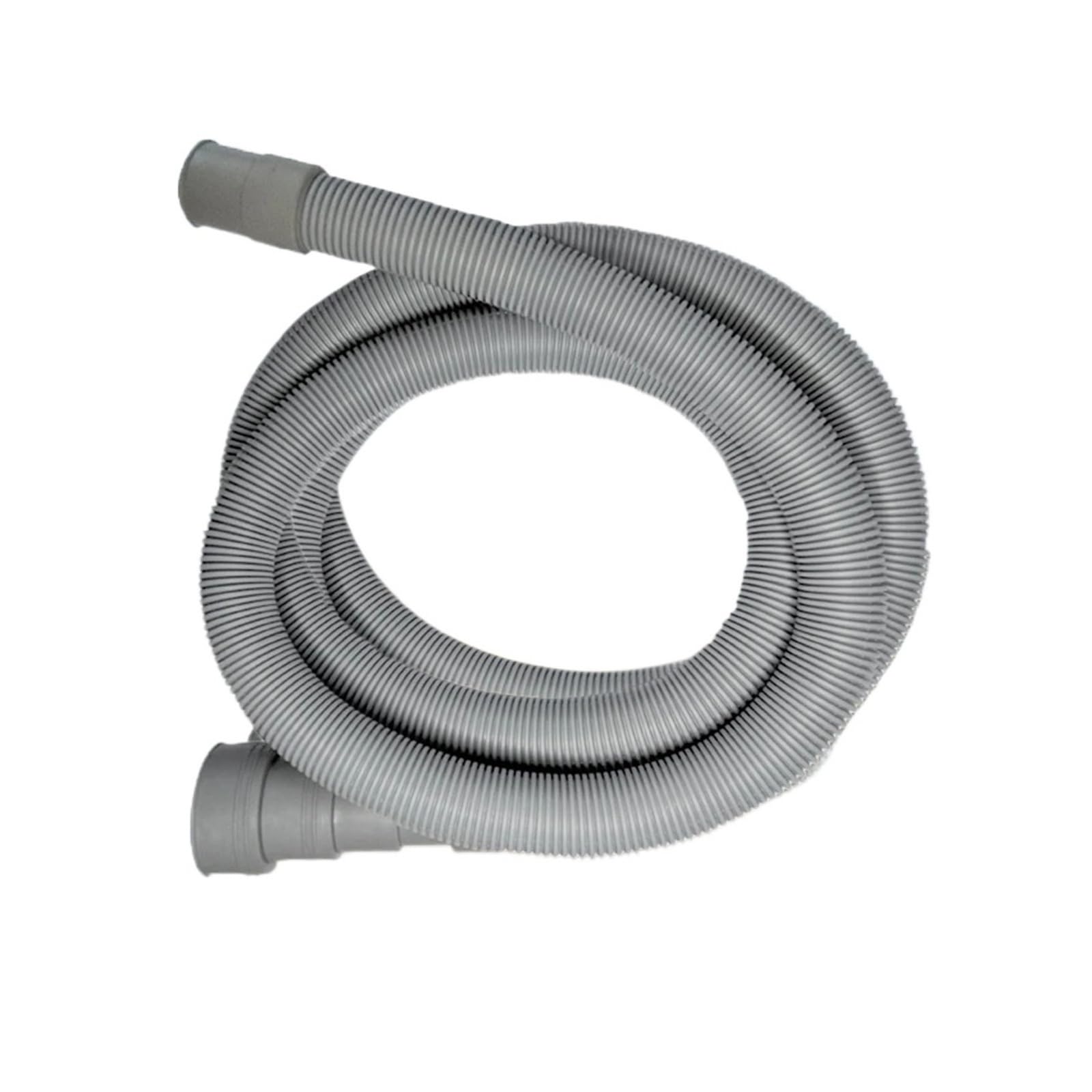 1pc Washing Machine and Dishwasher Drain Pipe Kit, Including Flexible Corrugated Pipe, Extension Adapter and Hose Clamp(Outlet Hose-5M)