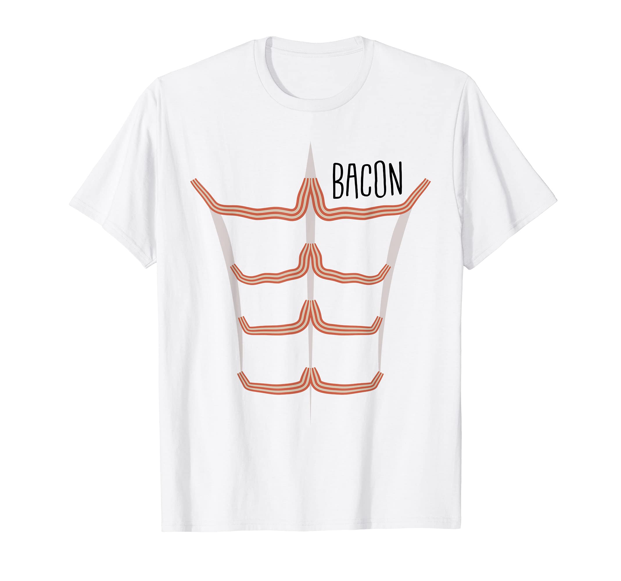 KOV TeesMens Sexy Bacon & Eggs T-Shirt Halloween Matching Couples Costume