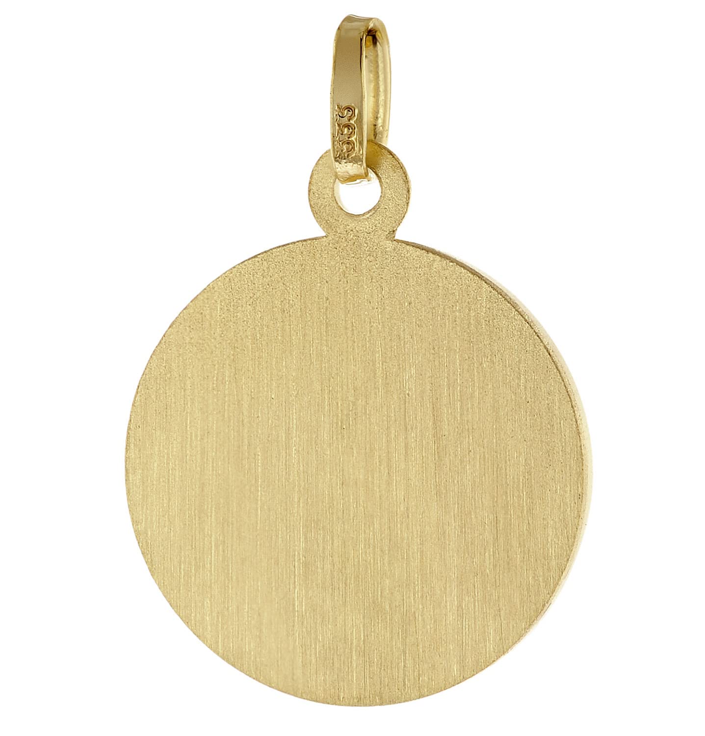 trendor Erzengel Michael Anhänger Gold 333 an goldplattierter Kette 41428