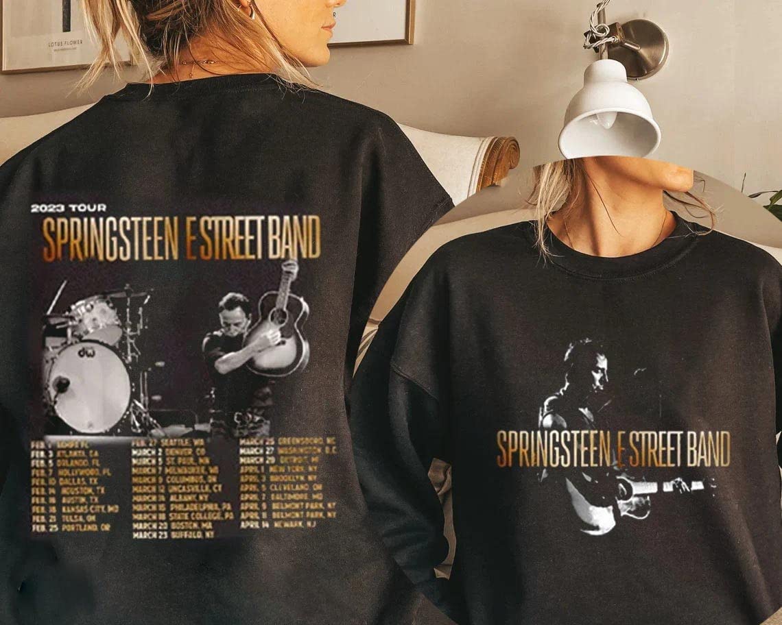 Bruce Springsteen and The E Street Band Tour 2023 Hoodie, Rock Band 2023 Hoodie