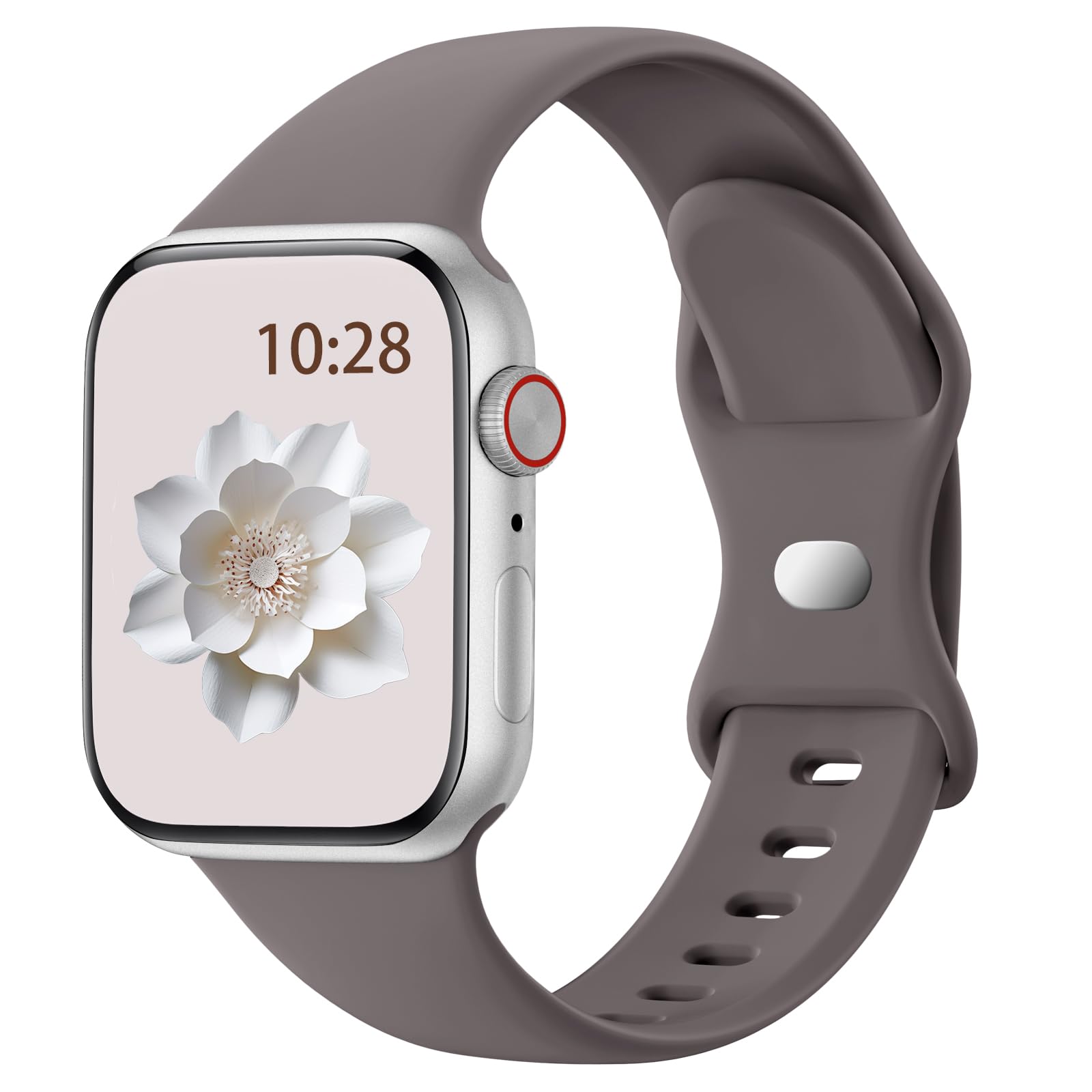 SNBLK Sport Band Compatible with Apple Watch Band 40mm 41mm 42mm 38mm 44mm 45mm 46mm 49mm Women Men, Soft Silicone Waterproof Replacement Strap for