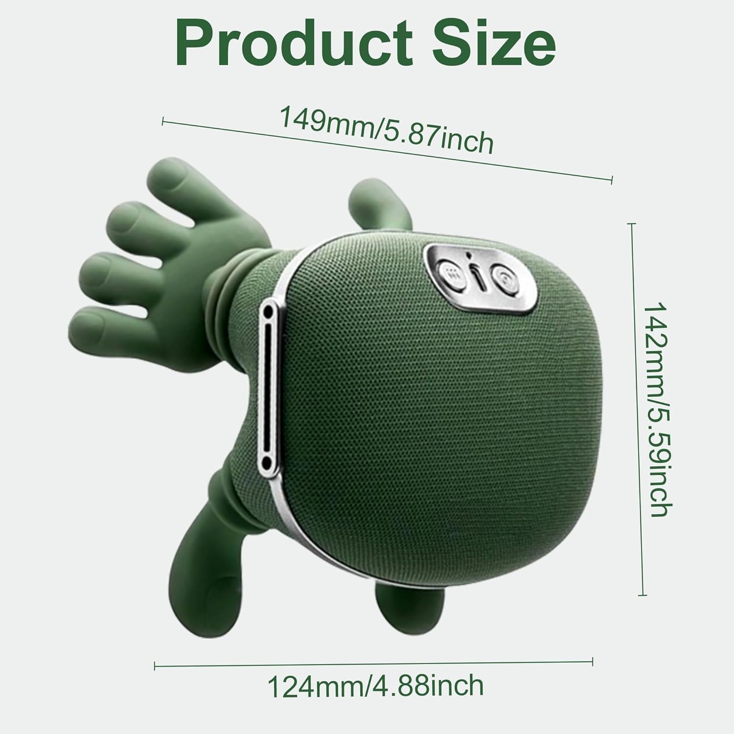 Neck Massager with Heat, Neck and Back Massager - 4D Bionic Shiatsu Kneading, Wireless Deep Tissue Massage for Pain Relief, Muscle Relaxation for Home, Office, Christmas Gifts (with Bag and Eye Mask)