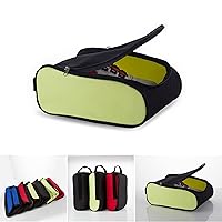 Golf-Schuhtasche – Wasserdicht & Atmungsaktiv, Mit Reißverschluss, Tragbarer Griff, Für Damen & Herren, Schwarz