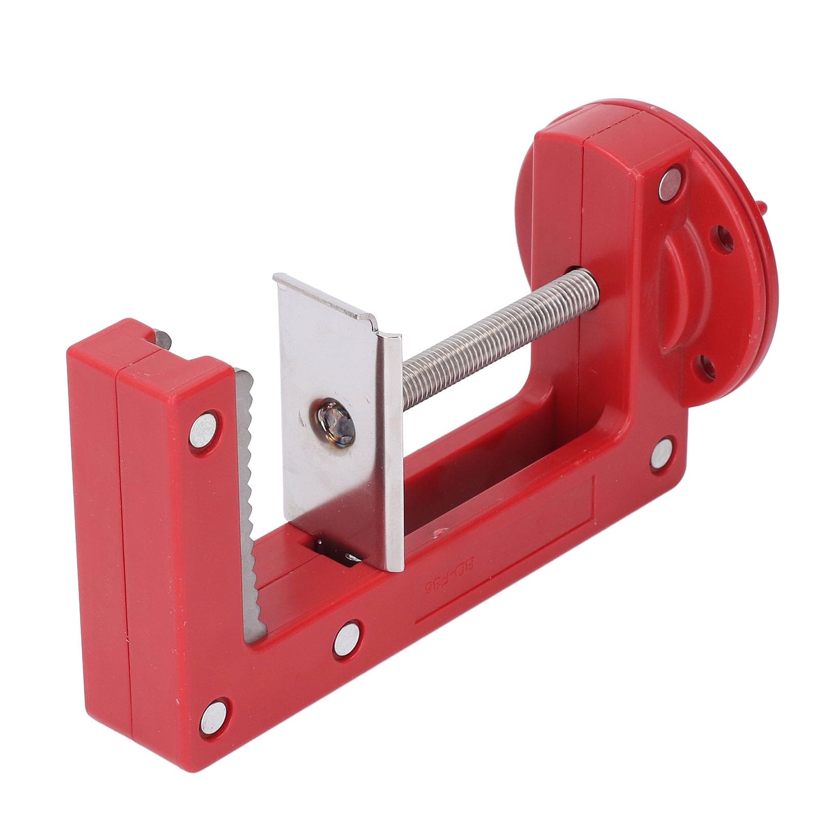 PP and High Strength PA Valve Lockout with Stainless Steel Clamping Blocks, Serrated Handle Lock, 31-114mm Handle Size, Prevent Accidental Openings for Maintenance Work