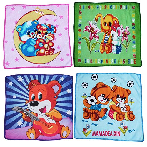 Image of Very Soft Cotton Hanky (Set of 10, Multicolour)