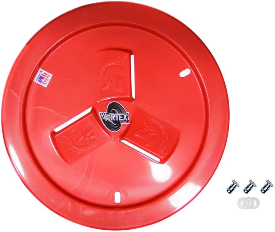 Wheel Cover 10190 Red Vented